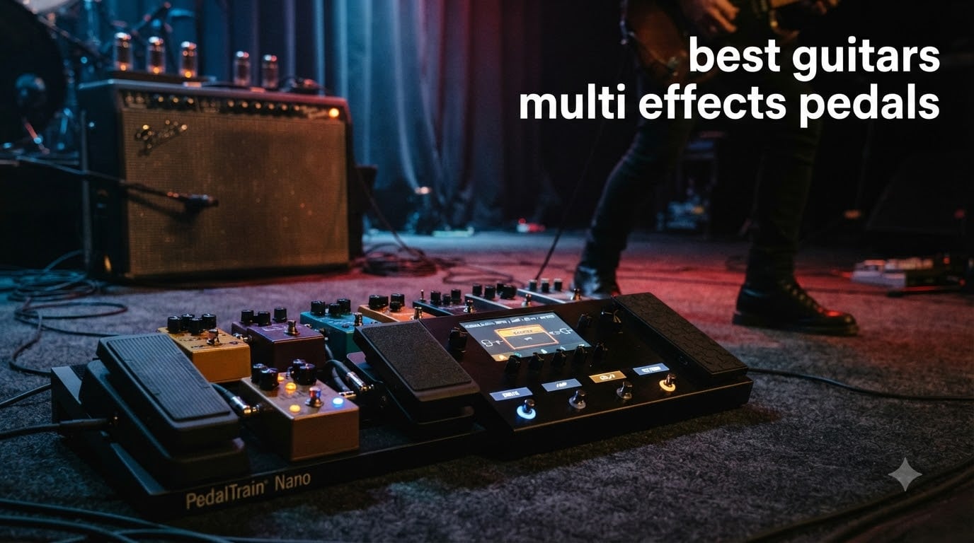 best guitars multi effects pedals