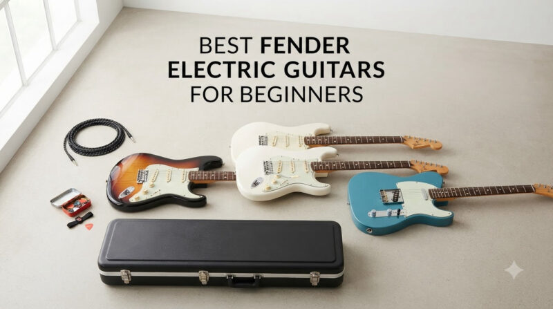 best fender electric guitars for beginners