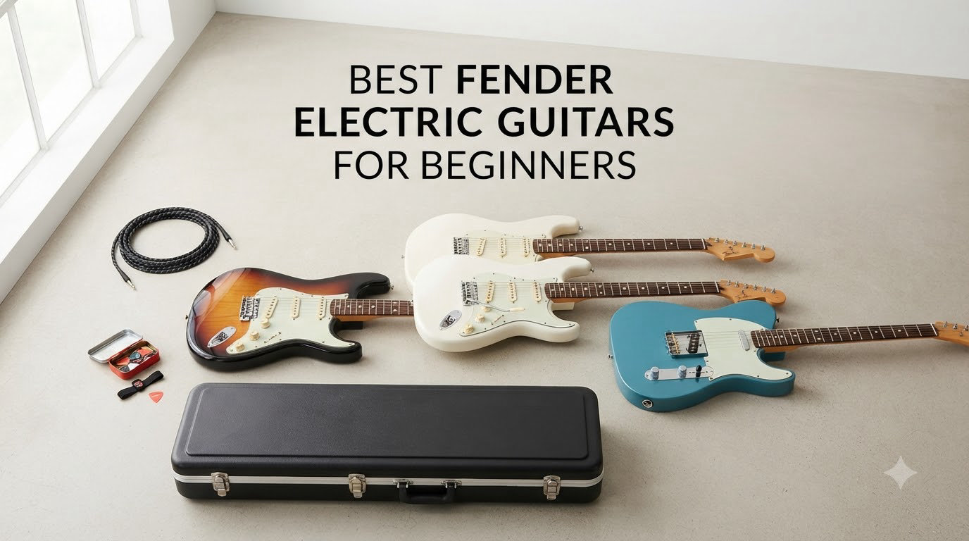 best fender electric guitars for beginners