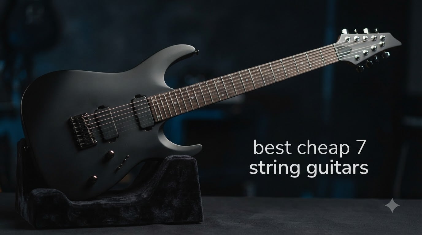 best cheap 7 string guitars