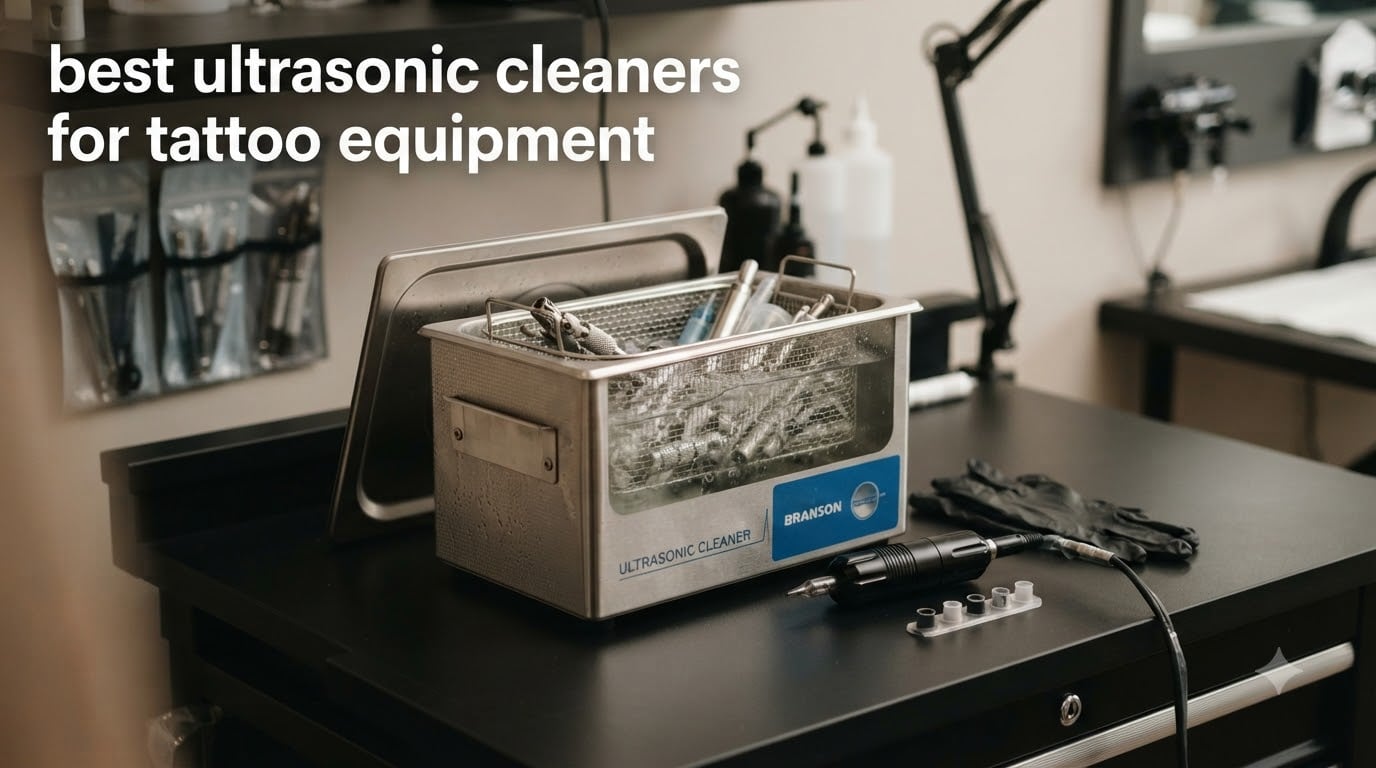 best ultrasonic cleaners for tattoo equipment
