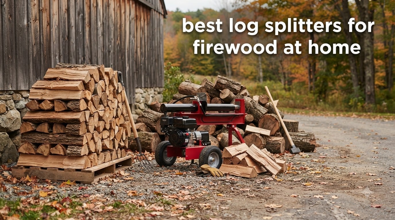 best log splitters for firewood at home