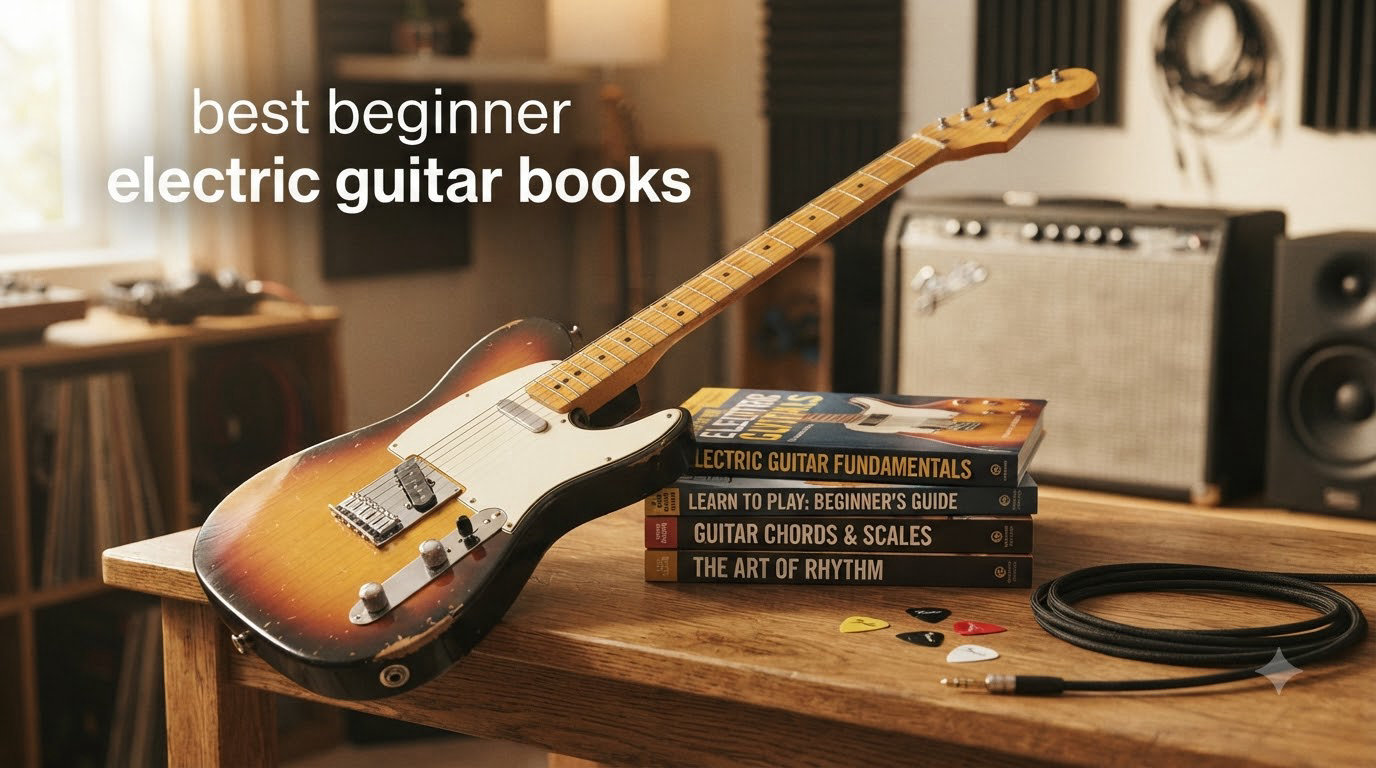 best beginner electric guitar books