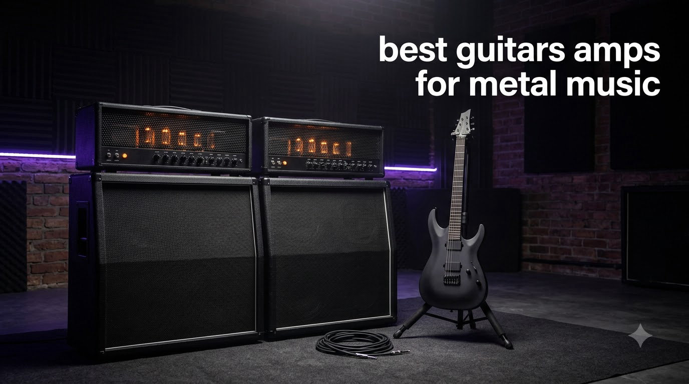 best guitars amps for metal music