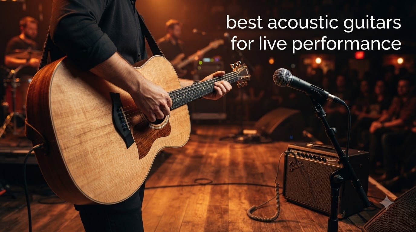 best acoustic guitars for live performance