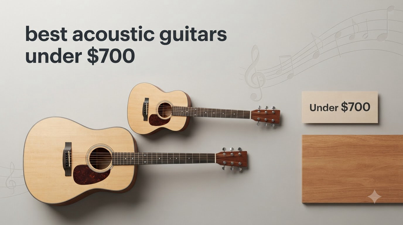 best acoustic guitars under $700