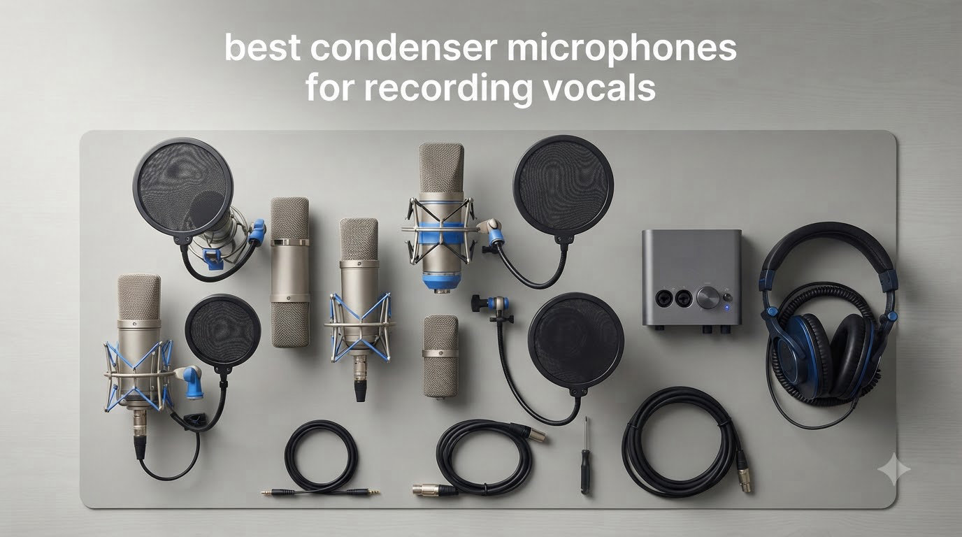 best condenser microphones for recording vocals