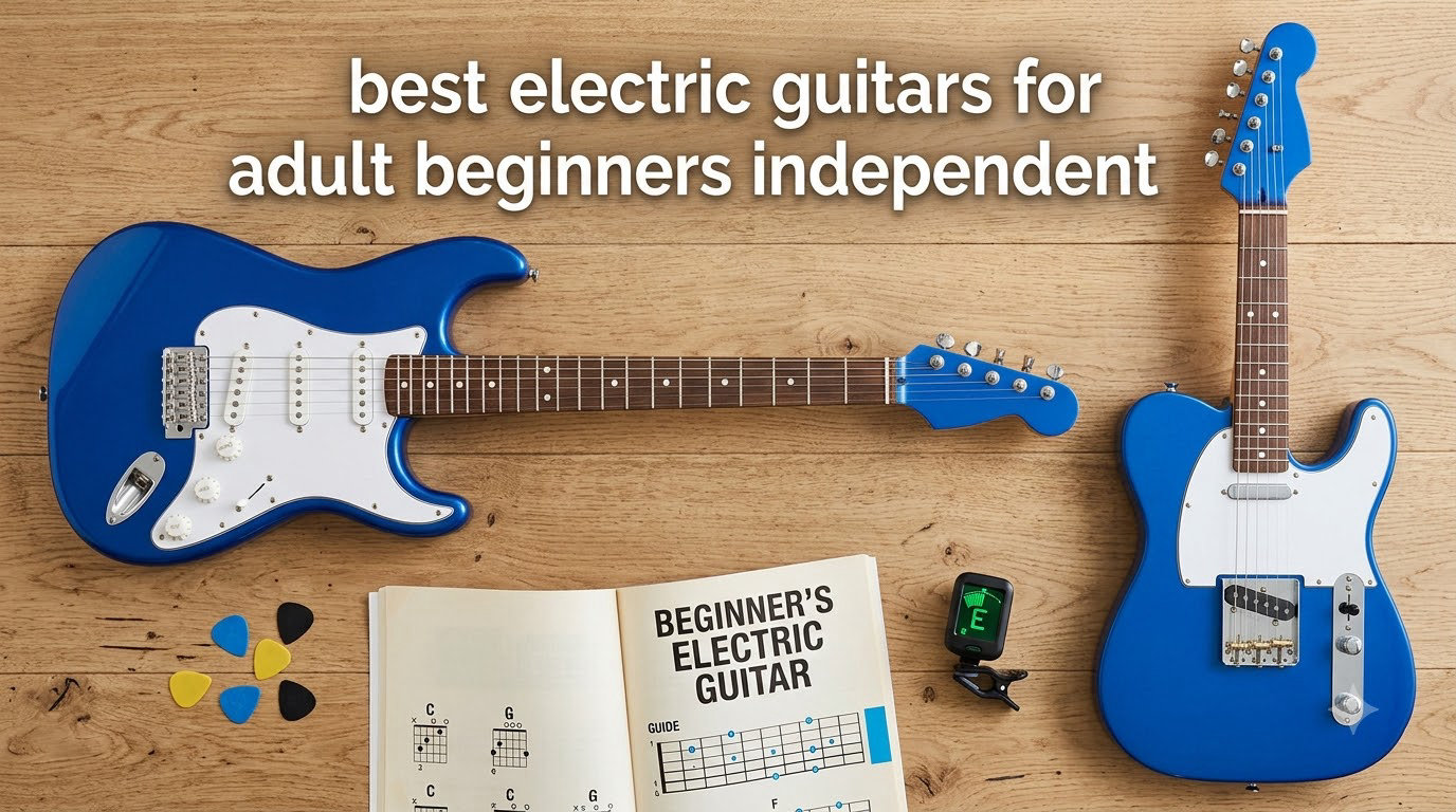 best electric guitars for adult beginners independent