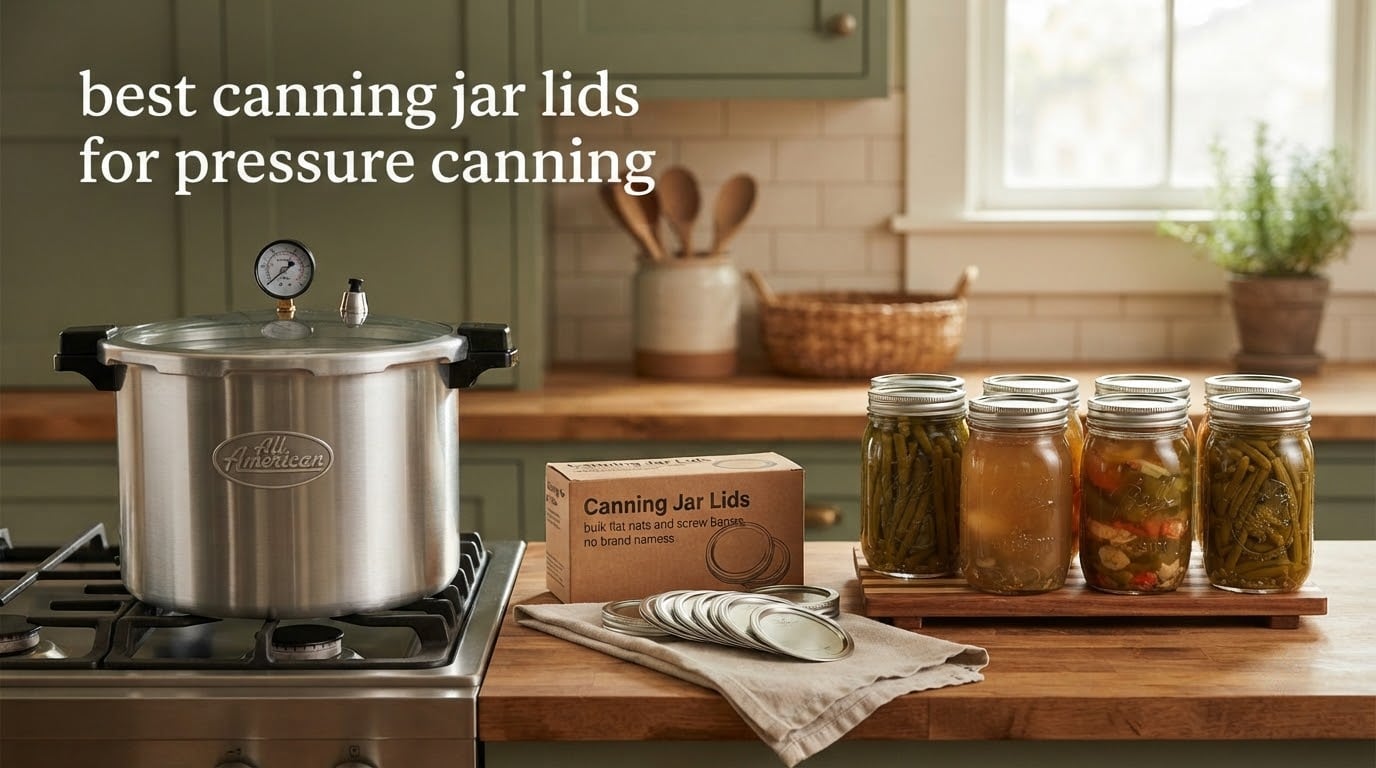 best canning jar lids for pressure canning