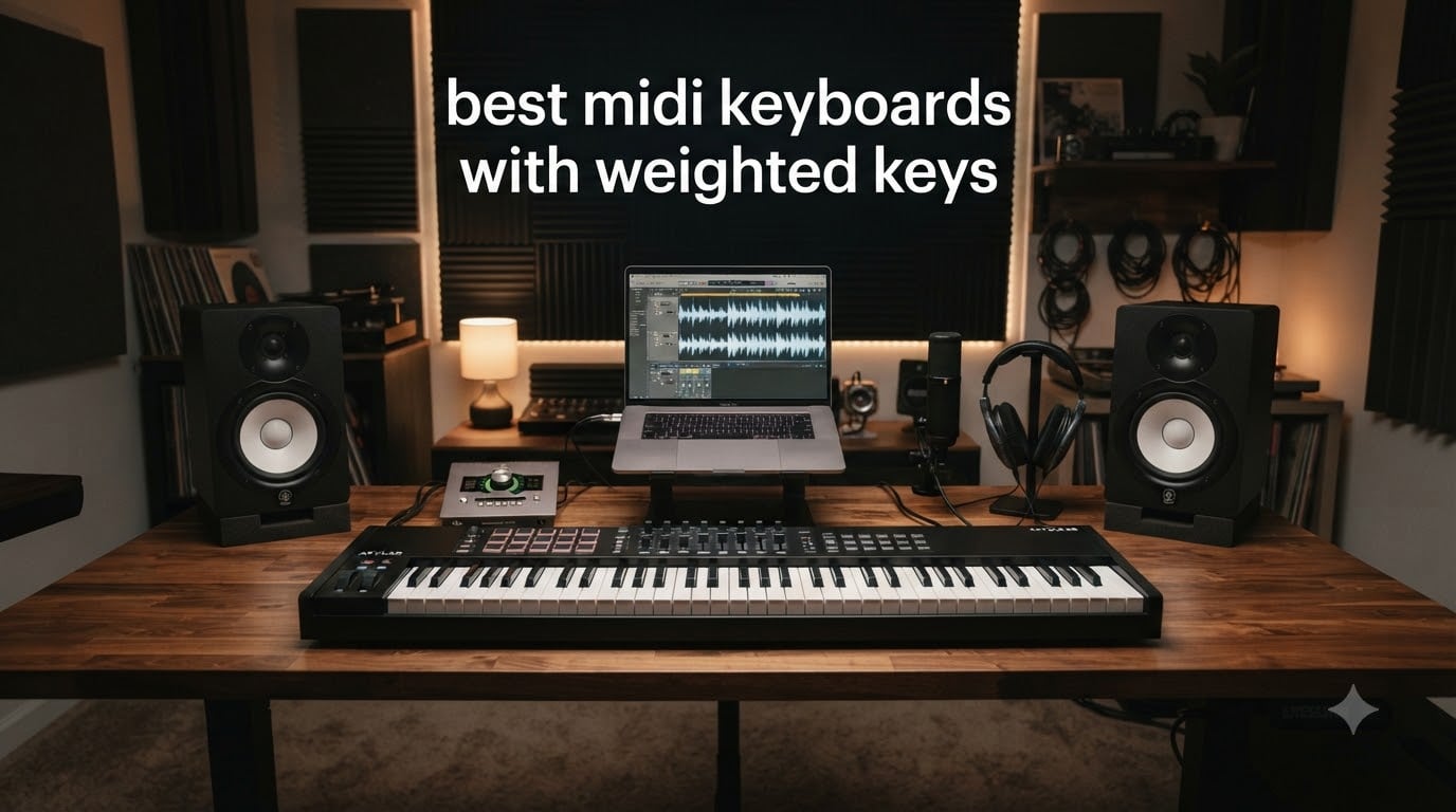 best midi keyboards with weighted keys