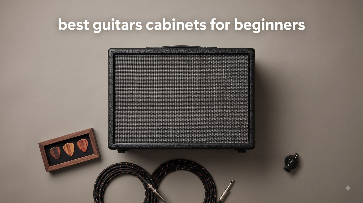 best guitars cabinets for beginners