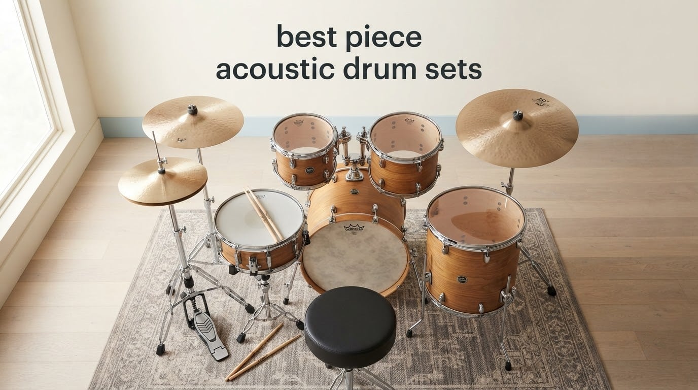 best 5 piece acoustic drum sets