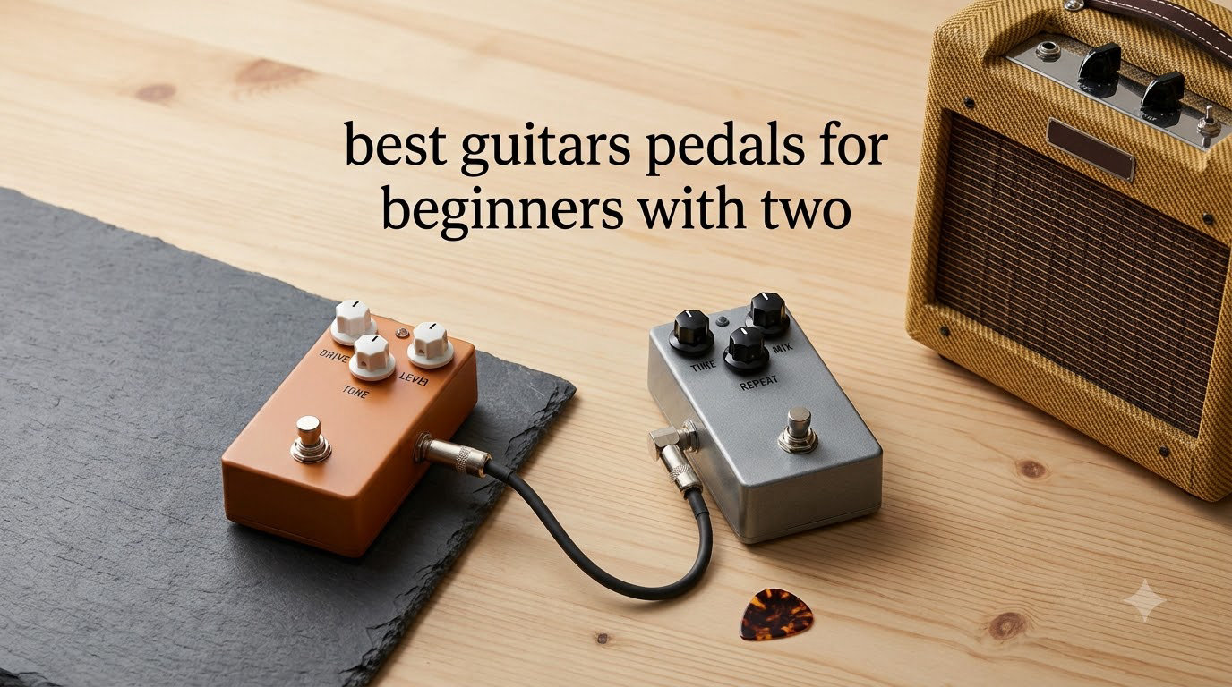 best guitars pedals for beginners with two