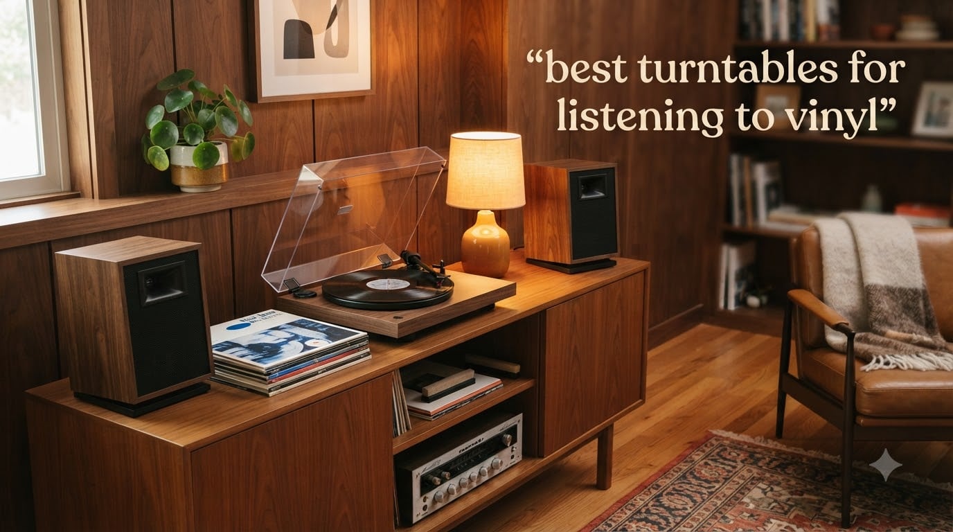best turntables for listening to vinyl