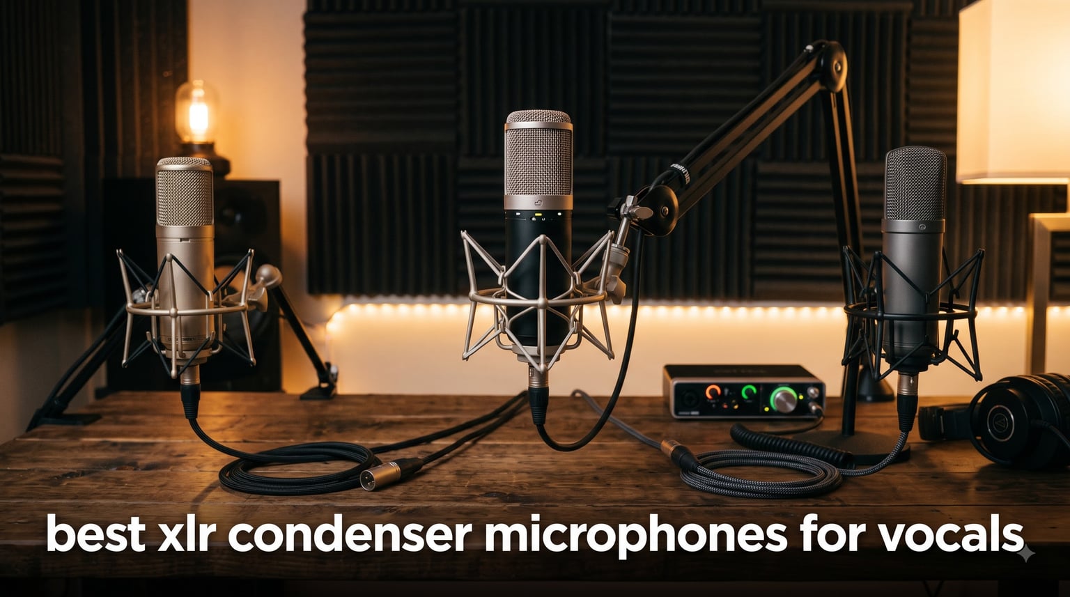 best xlr condenser microphones for vocals