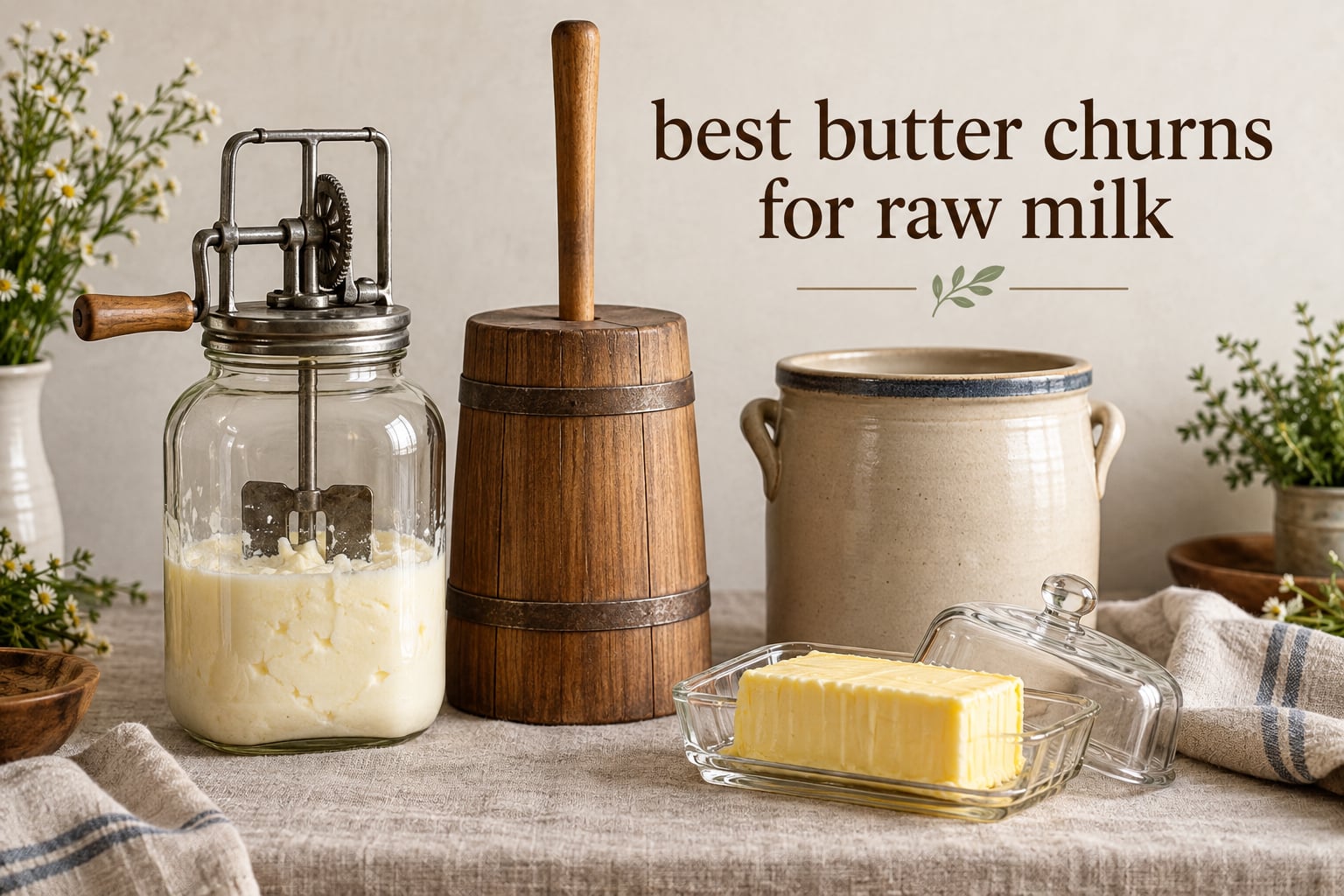 best butter churns for raw milk