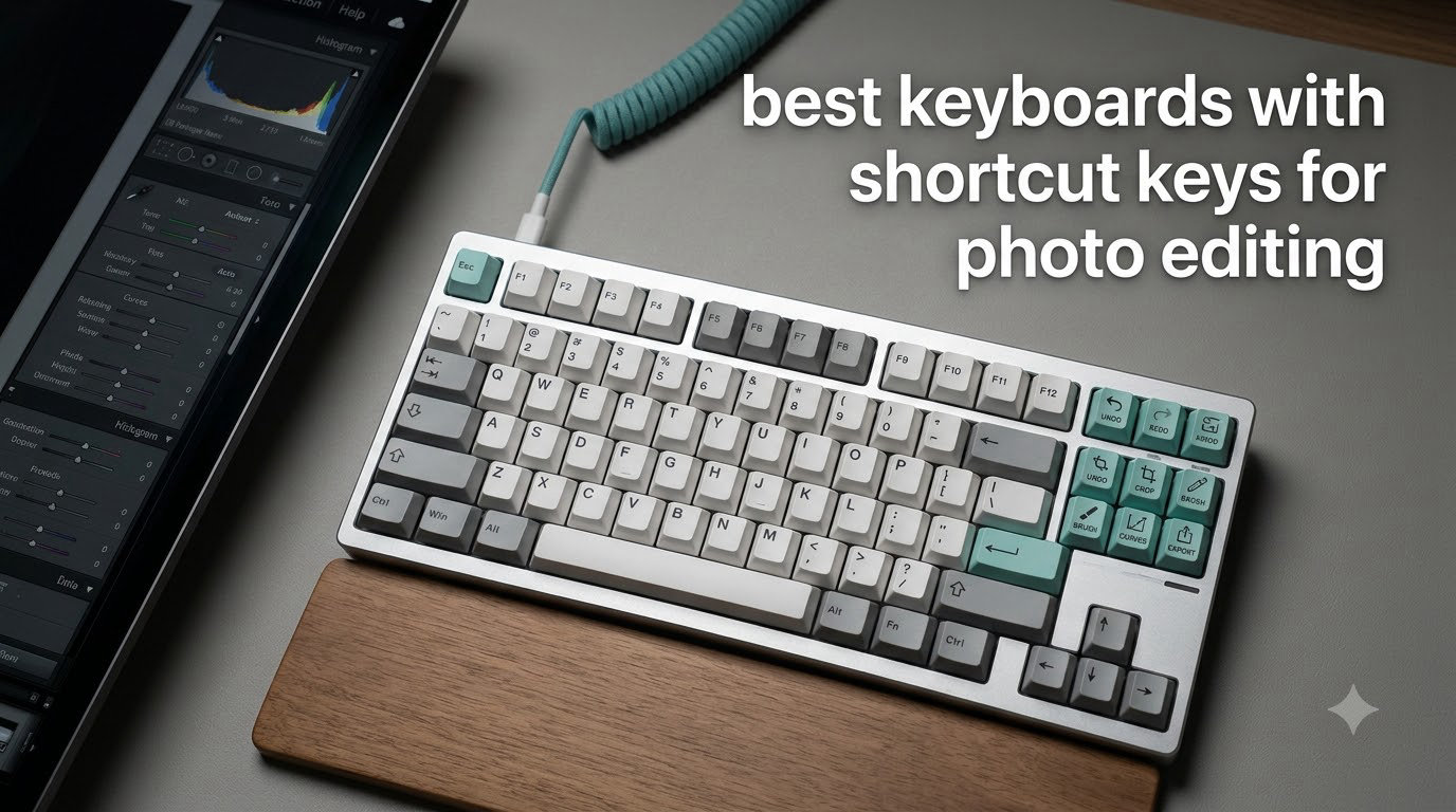 best keyboards with shortcut keys for photo editing