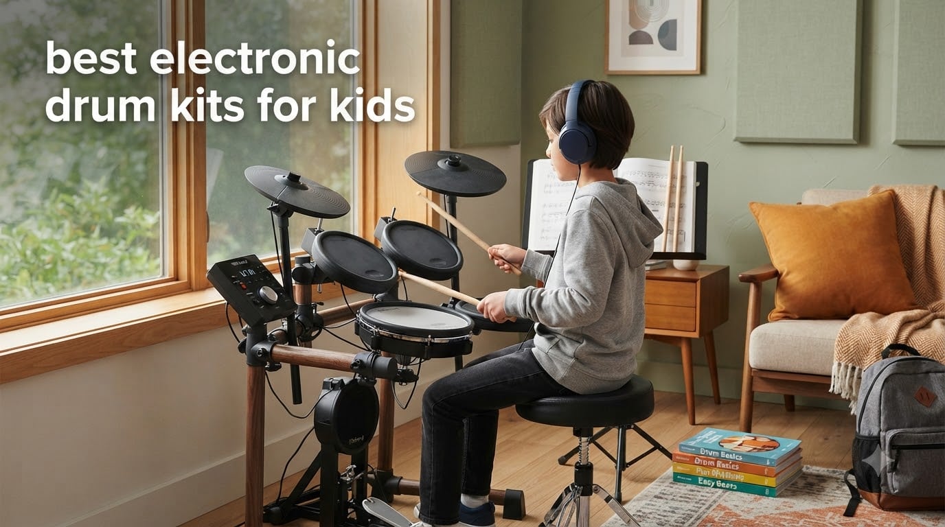 best electronic drum kits for kids