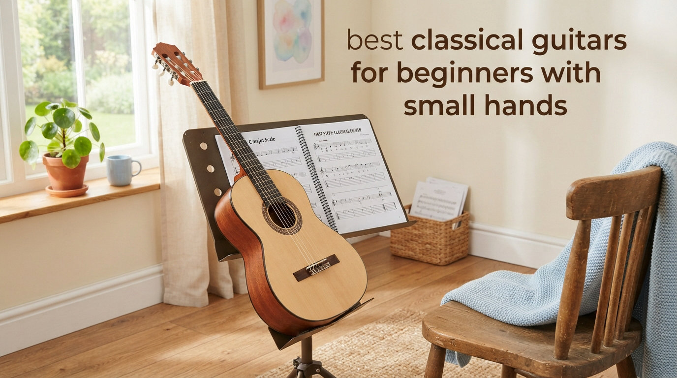 best classical guitars for beginners with small hands