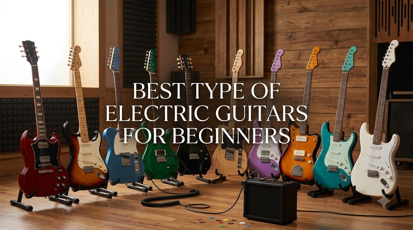 best type of electric guitars for beginners
