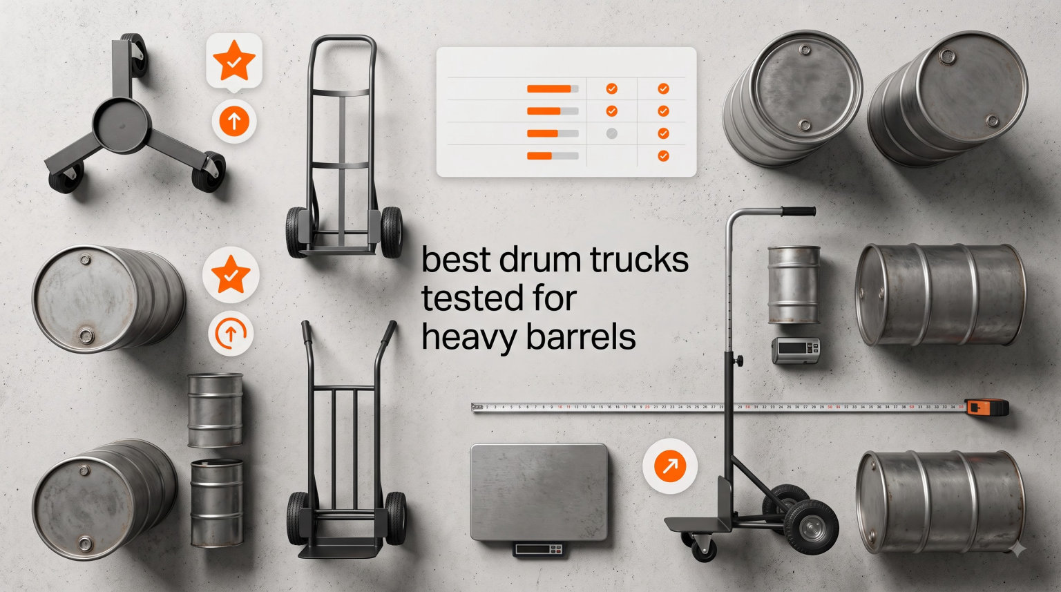 best drum trucks tested for heavy barrels