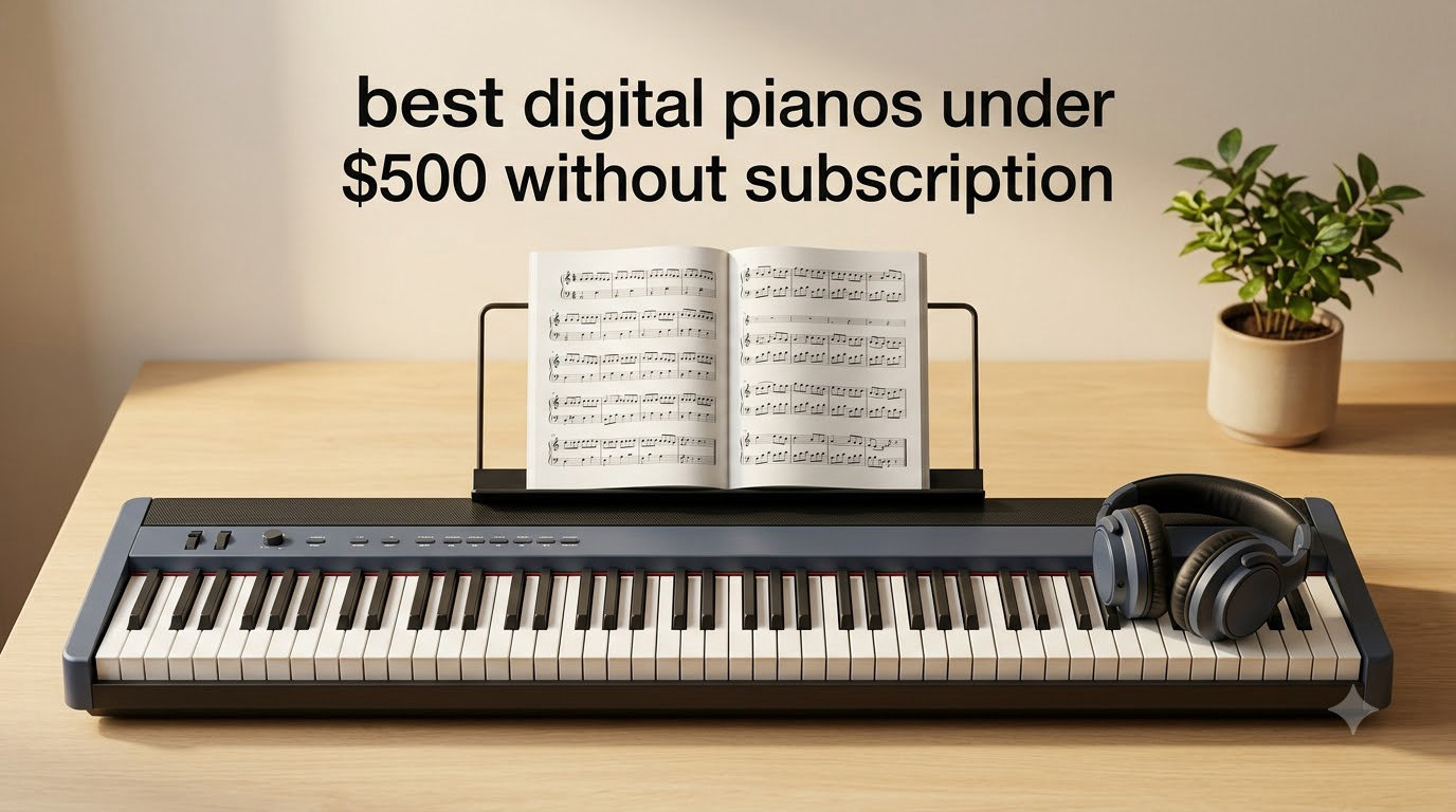 best digital pianos under $500 without subscription