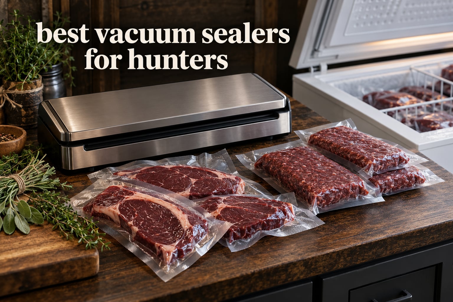 best vacuum sealers for hunters