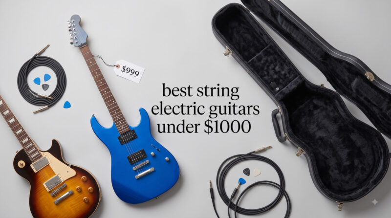 best string electric guitars under $1000