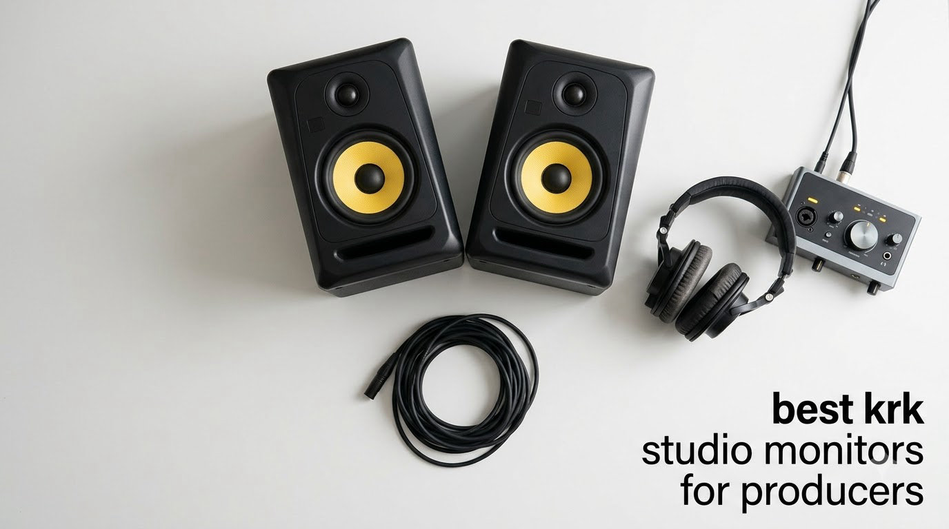 best krk studio monitors for producers