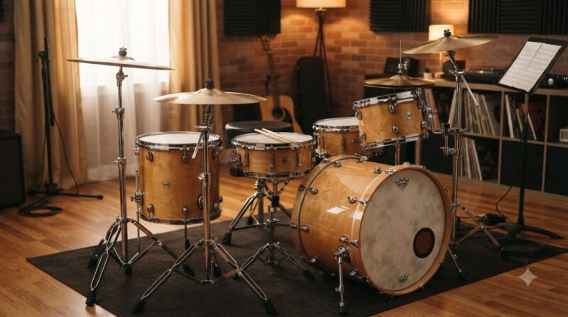 best beginner 5 piece 22 in drum sets