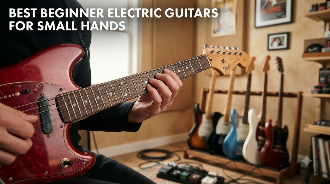 best beginner electric guitars for small hands