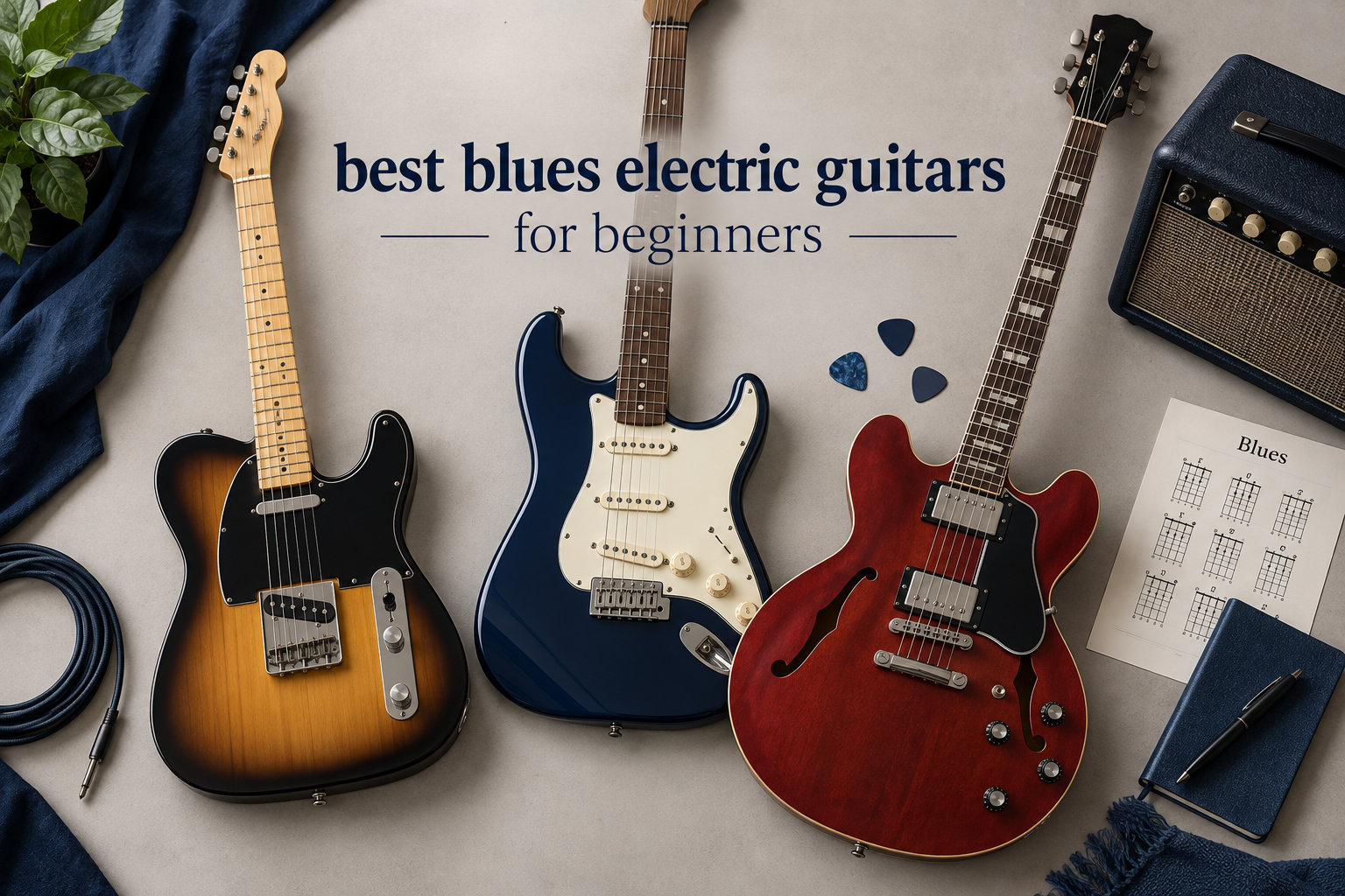 best blues electric guitars for beginners