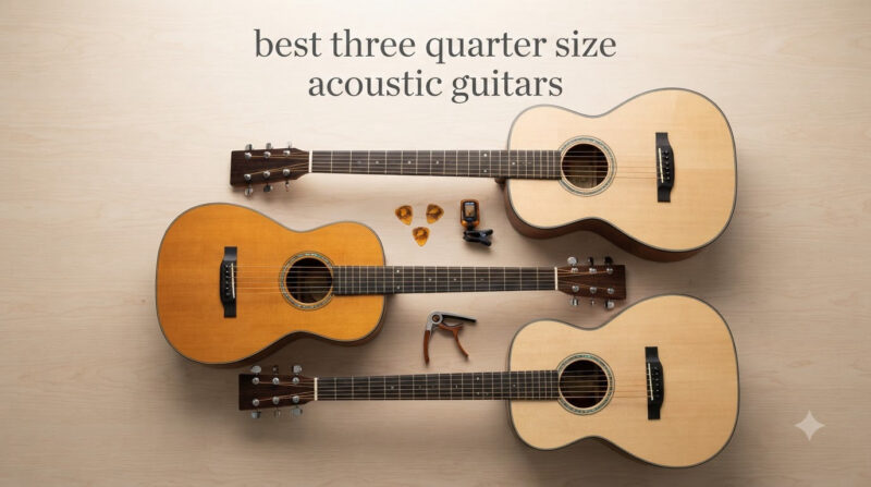 best three quarter size acoustic guitars