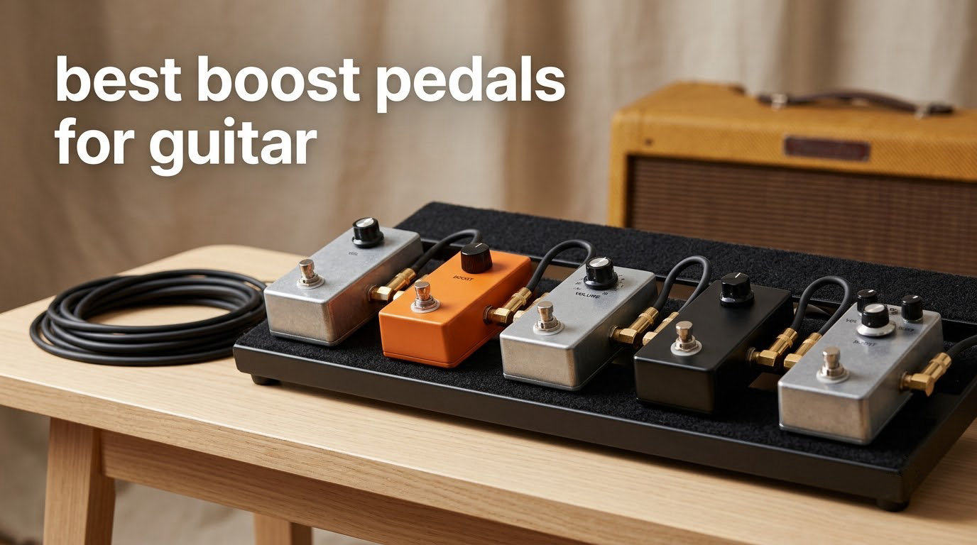 best boost pedals for guitar