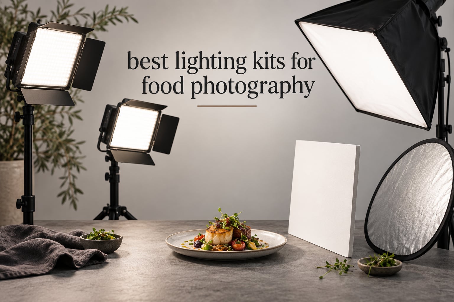 best lighting kits for food photography