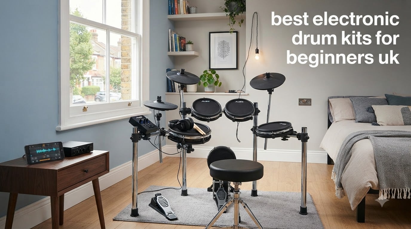 best electronic drum kits for beginners uk