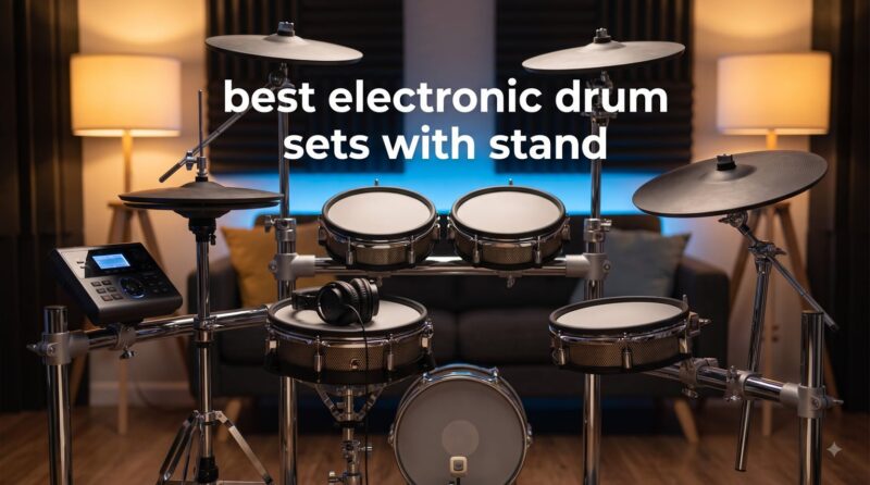 best electronic drum sets with stand