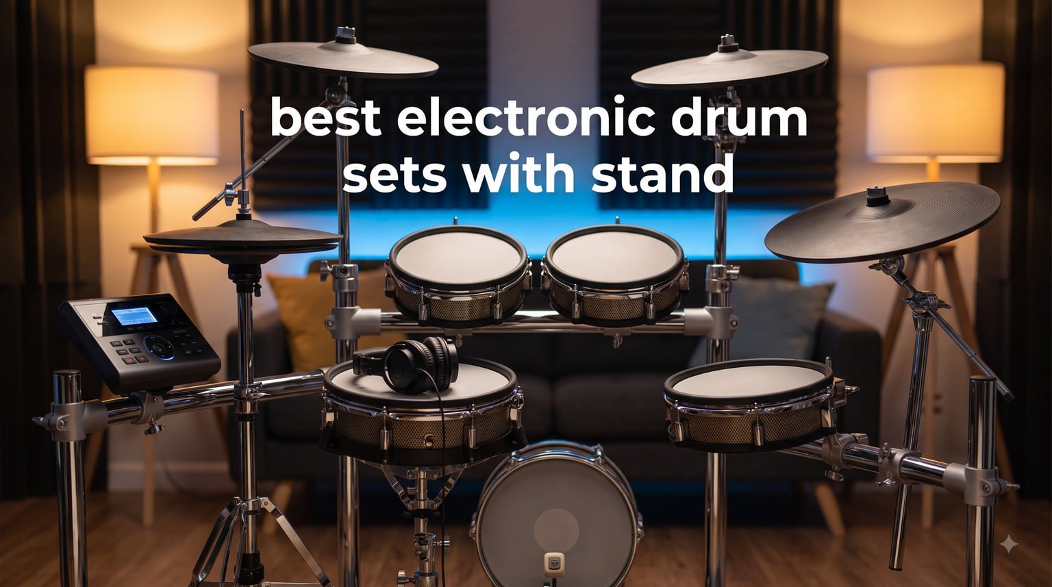 best electronic drum sets with stand
