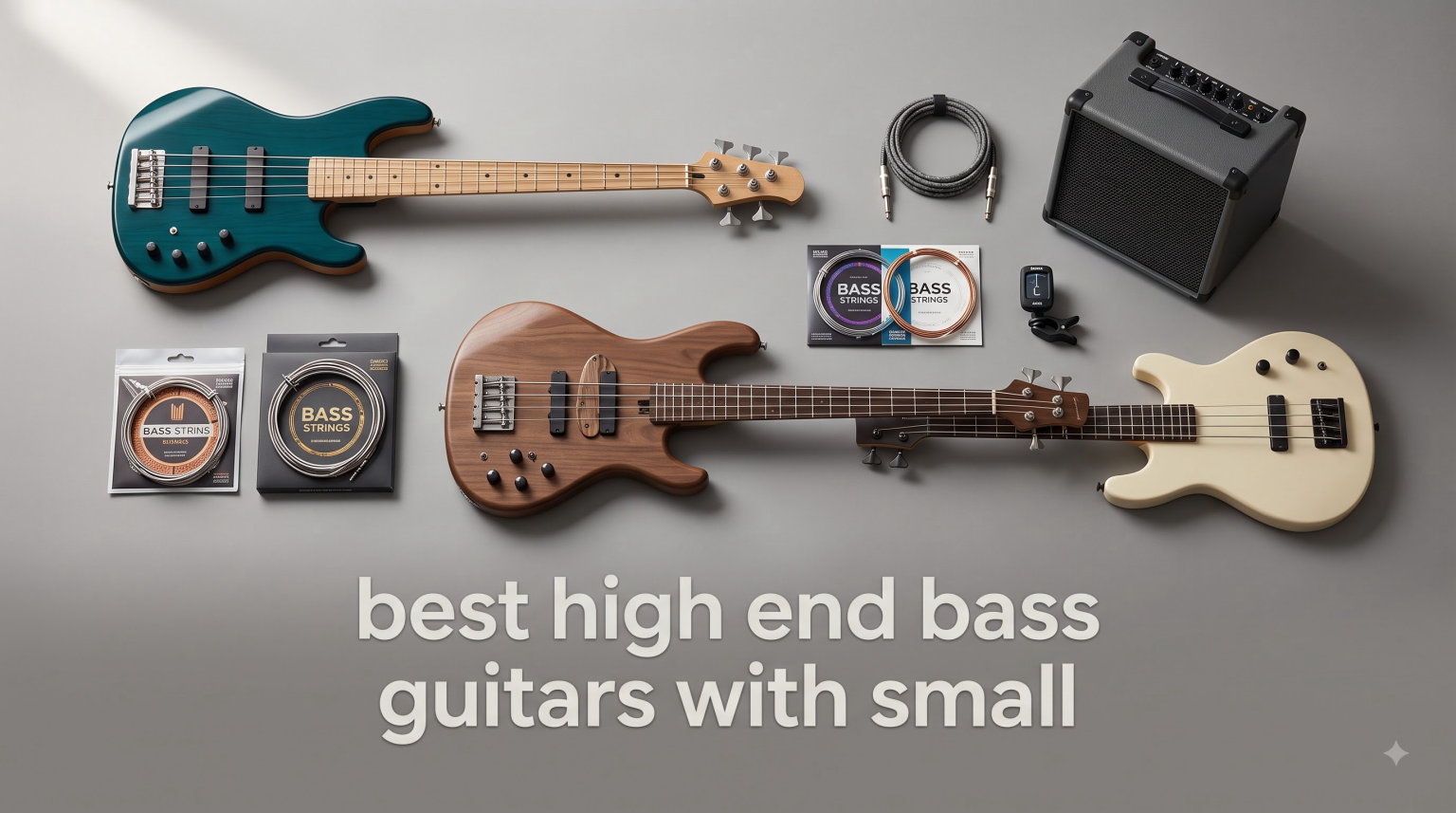 best high end bass guitars with small