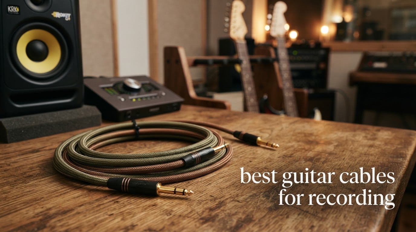 best guitar cables for recording