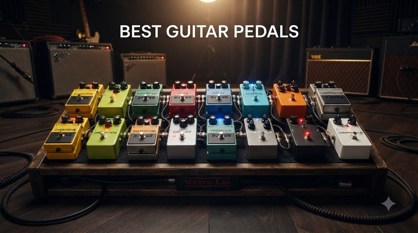best guitars pedals