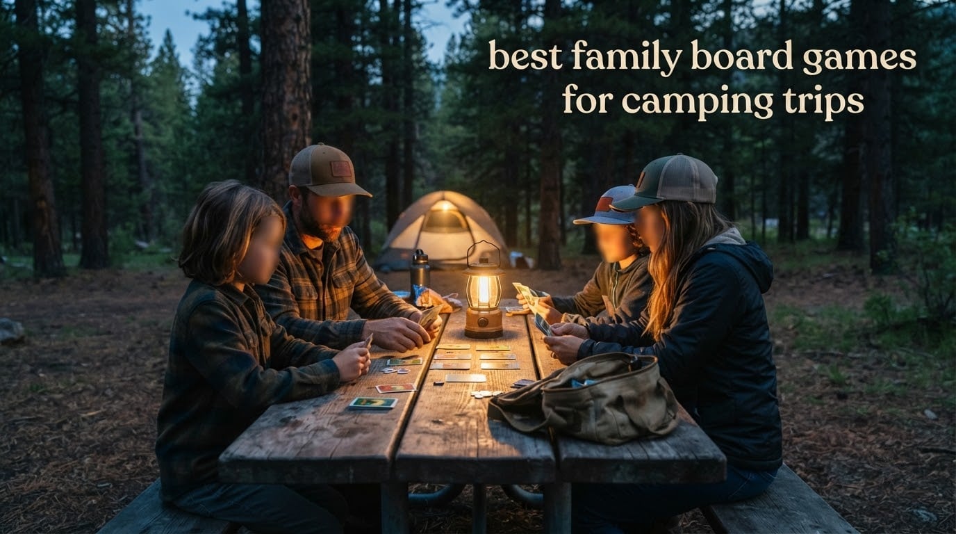 best family board games for camping trips