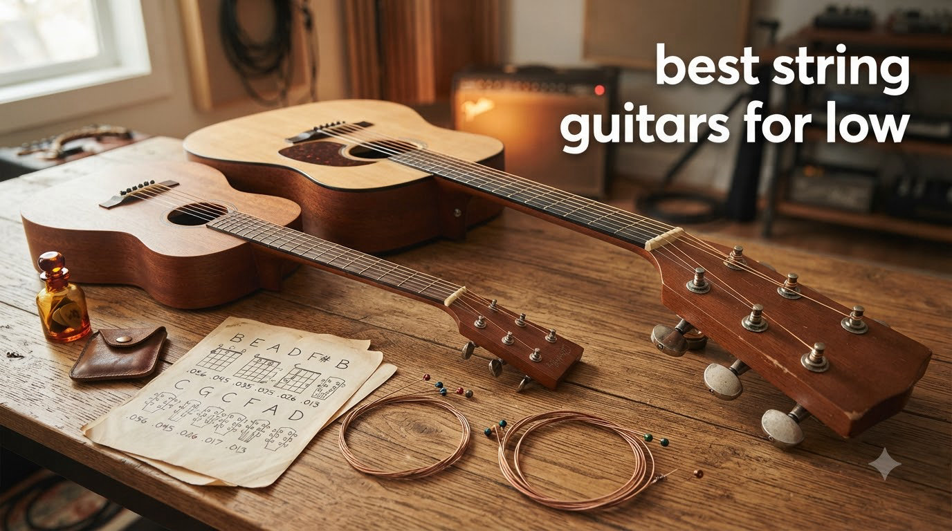 best string guitars for low