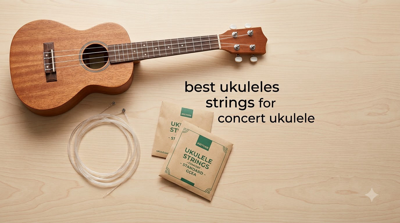 best ukuleles strings for concert ukulele