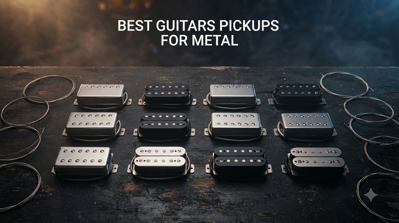 best guitars pickups for metal