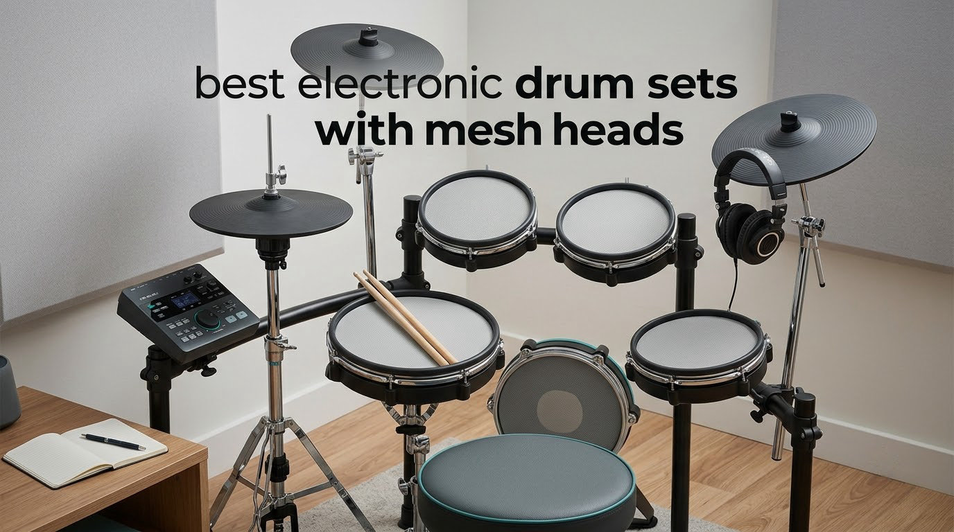 best electronic drum sets with mesh heads