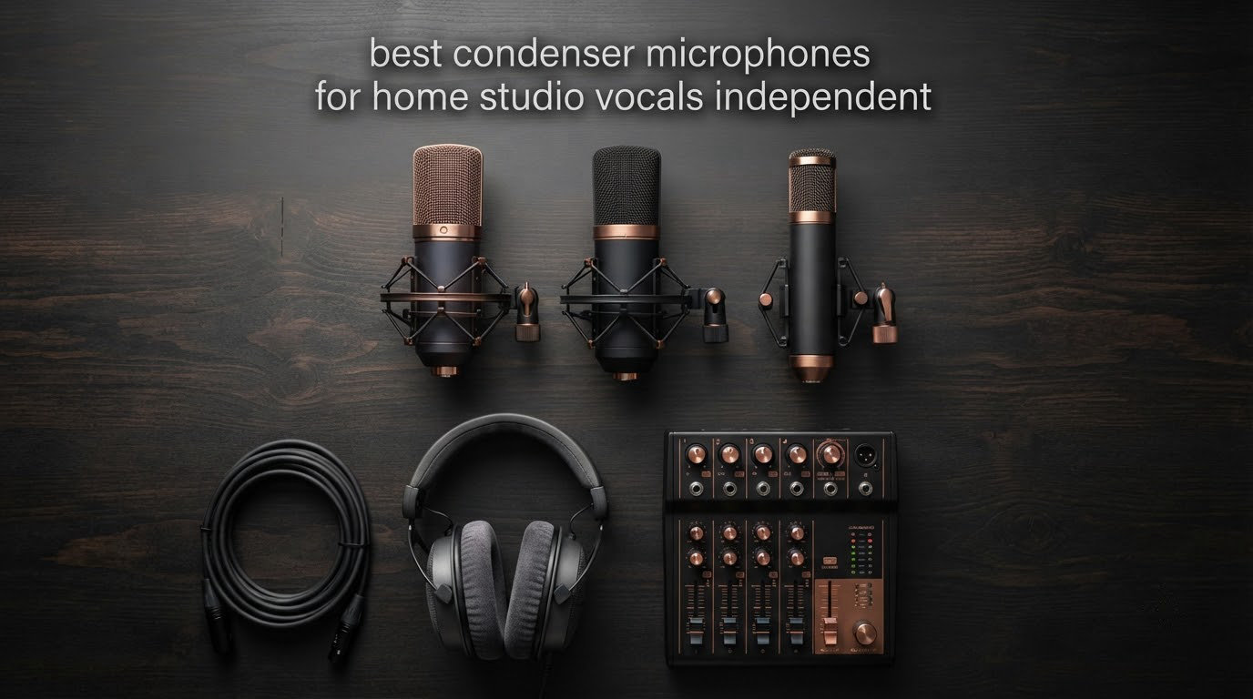 best condenser microphones for home studio vocals independent