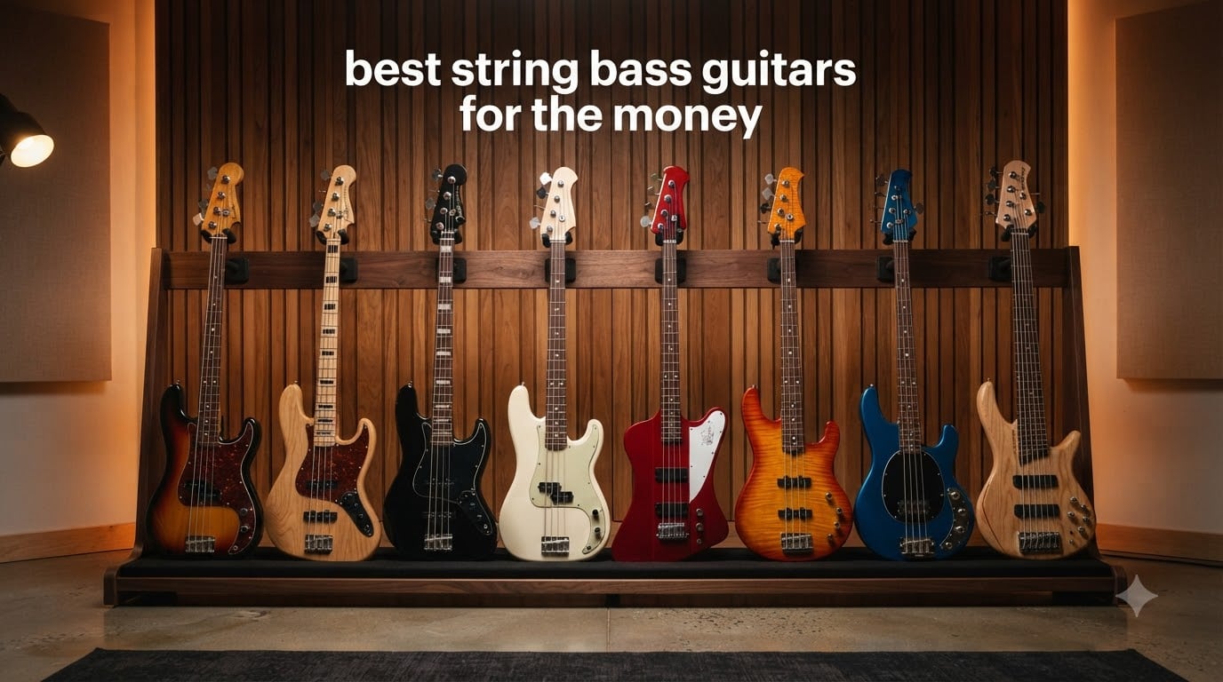 best string bass guitars for the money