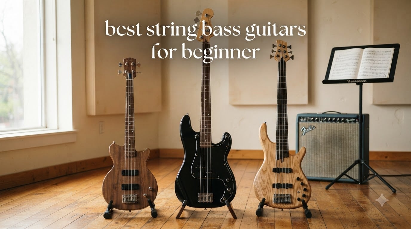 best string bass guitars for beginner