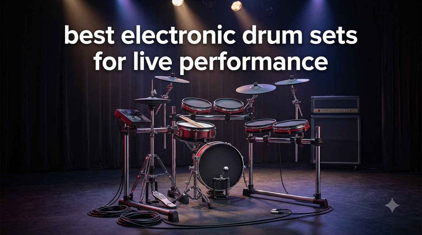 best electronic drum sets for live performance